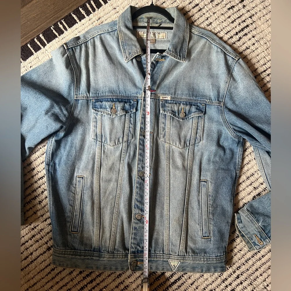 Vintage 1980’s Guess Blue Denim Jacket - Picture 7 of 11